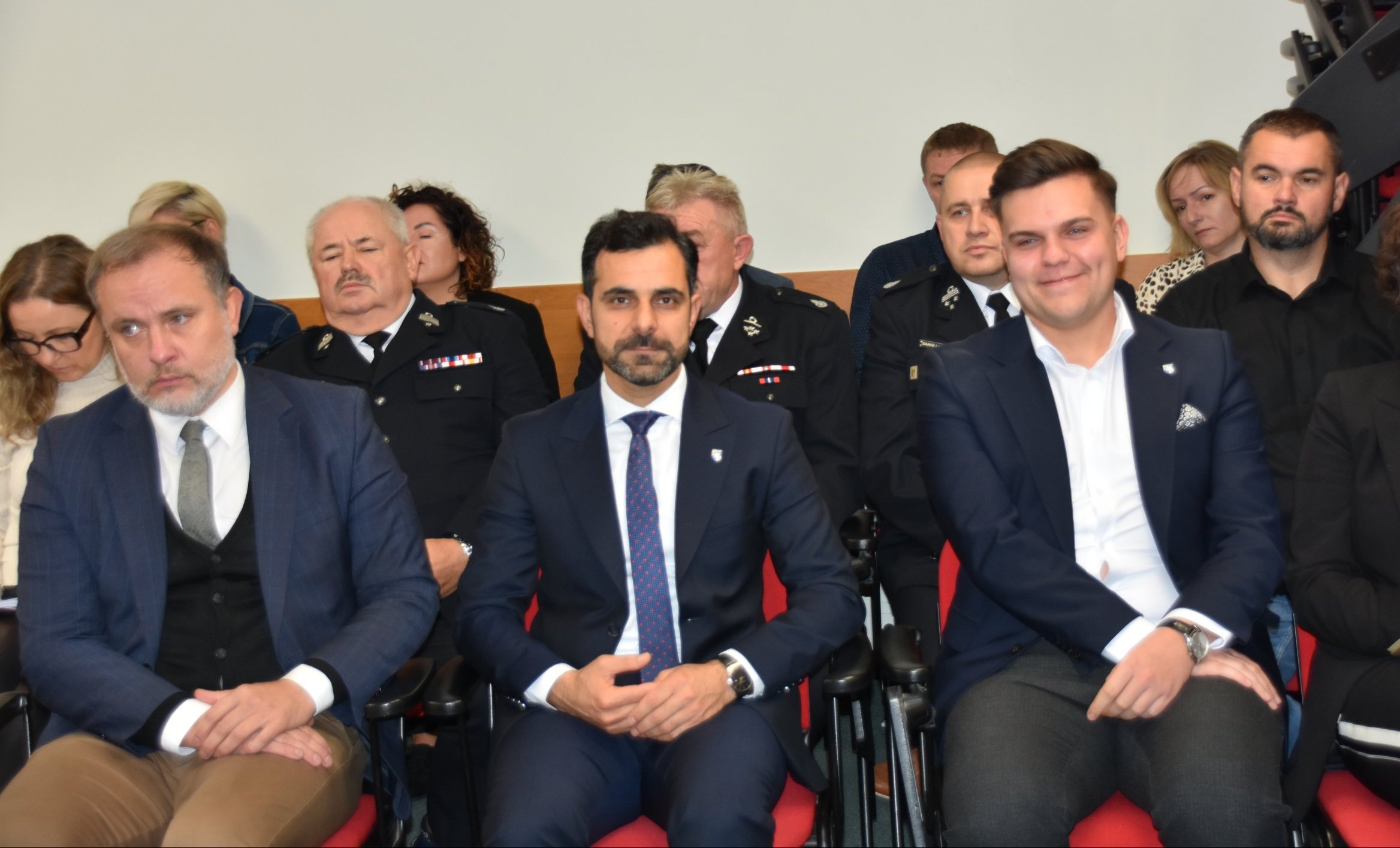 Udział przedstawicieli Powiatu Polickiego w VII sesji Rady Miejskiej w Policach