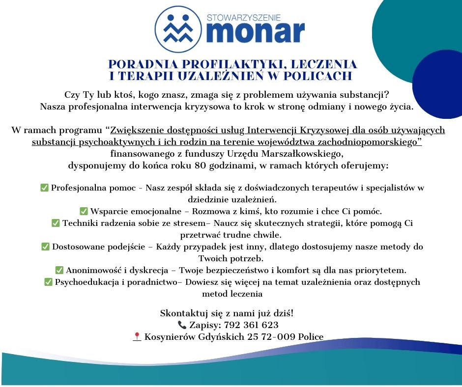 Profesjonalna pomoc w walce z uzależnieniami – Program wsparcia w ramach Interwencji Kryzysowej