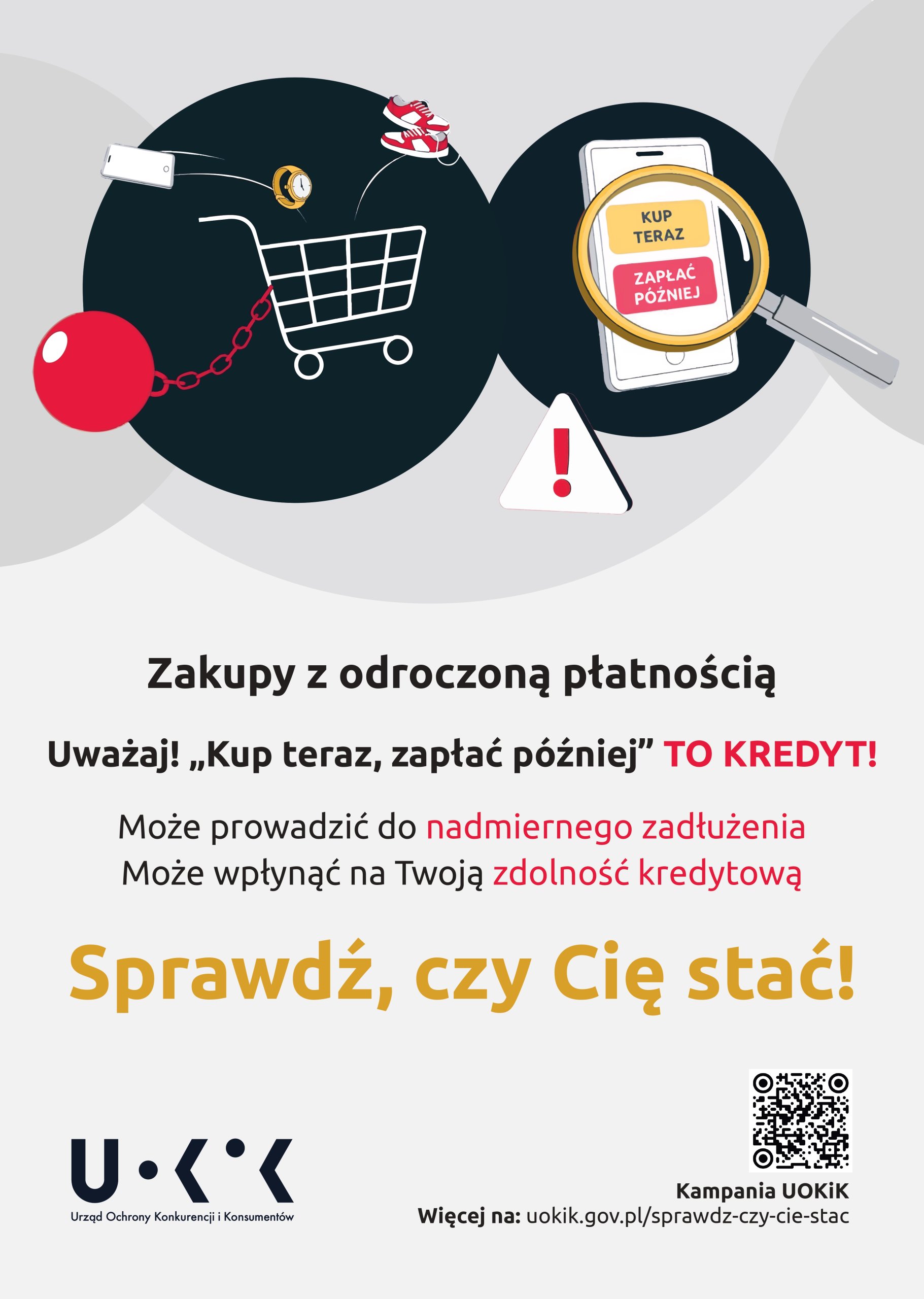 Kup teraz, zapłać później? Sprawdź, czy Cię stać! UOKiK startuje z kampanią społeczną