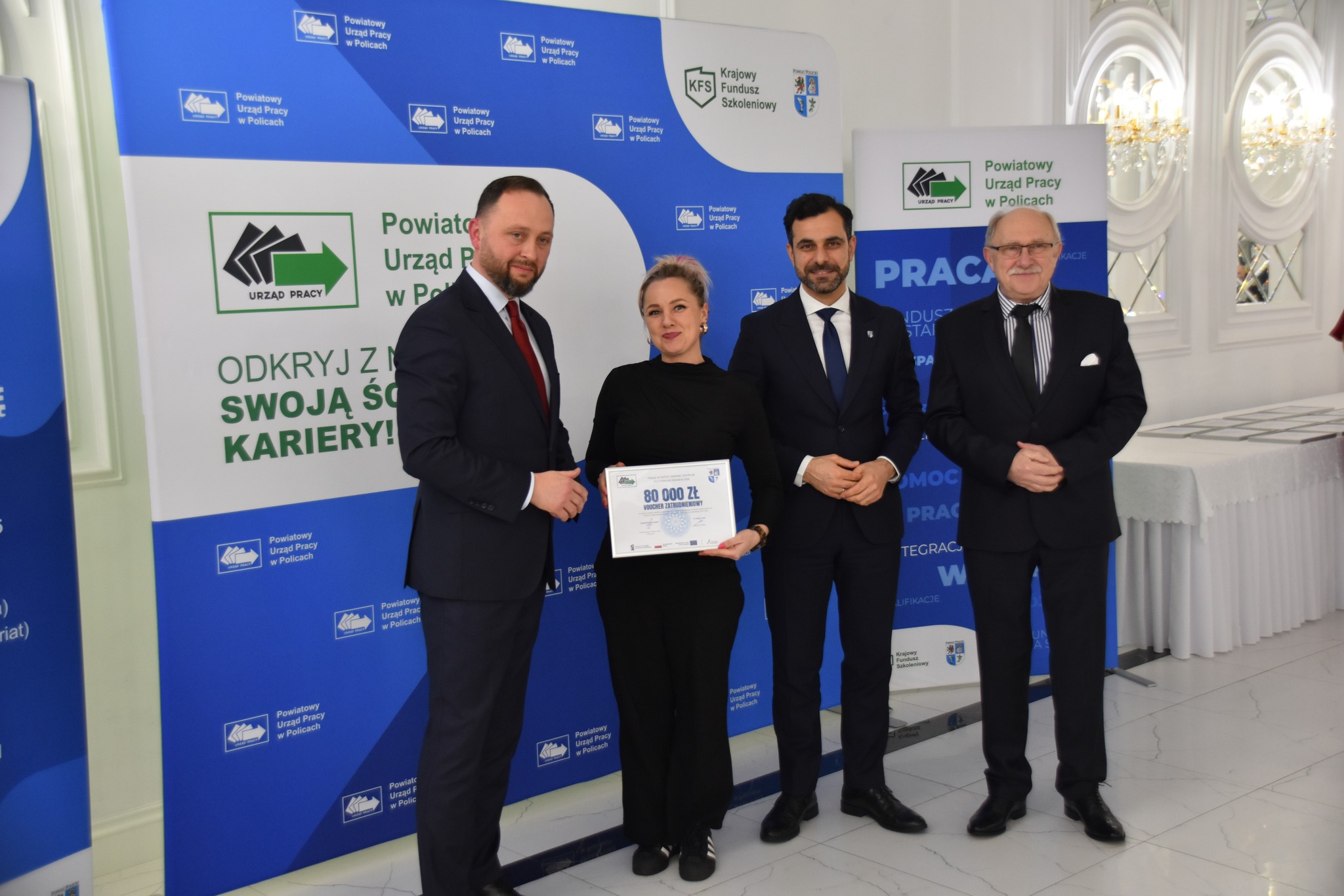 Vouchery zatrudnieniowe trafiły do pracodawców z powiatu polickiego