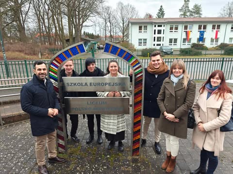 Z wizytą w Europejskiej Szkole w Löcknitz
