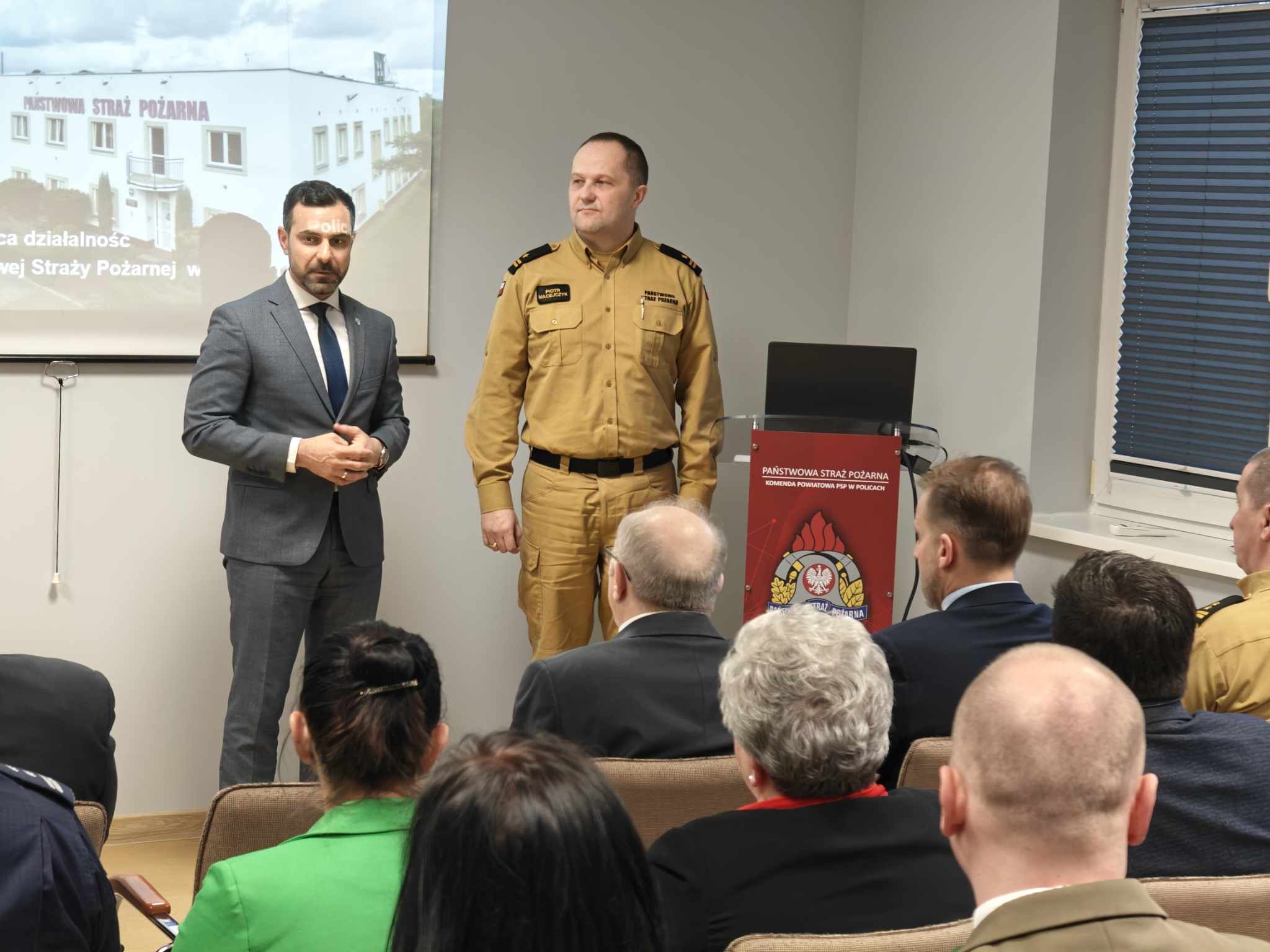 Podsumowanie roczne z działalności Komendy Powiatowej PSP w Policach