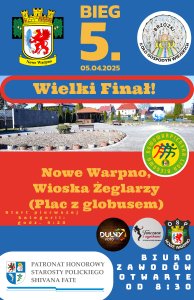 Piąty bieg Nowowarpieńskiej Ligii Biegowej oraz ceremonia wręczenia medali i statuetek