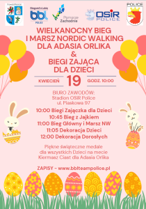 Wielkanocny Bieg i Marsz Nordic Walking dla Adasia Orlika