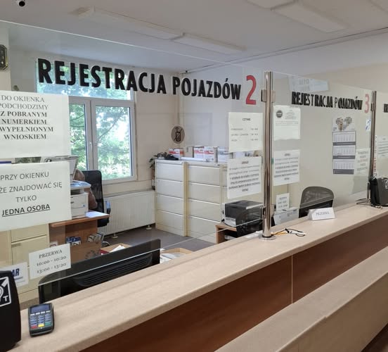 Awaria połączenia z Centralną Ewidencją Pojazdów i Kierowców usunięta