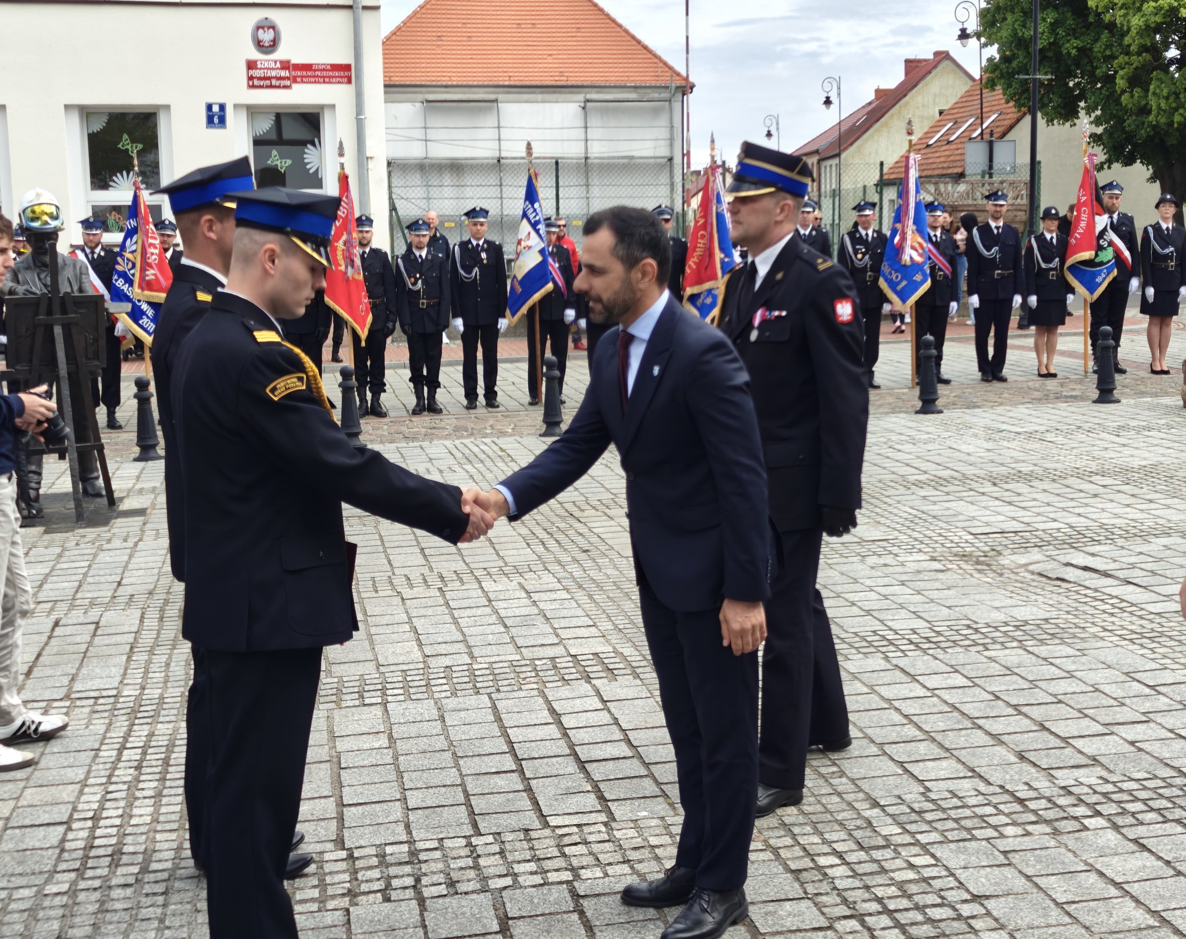 Powiatowe Obchody Dnia Strażaka oraz 75-lecie Ochotniczej Straży Pożarnej w Nowym Warpnie
