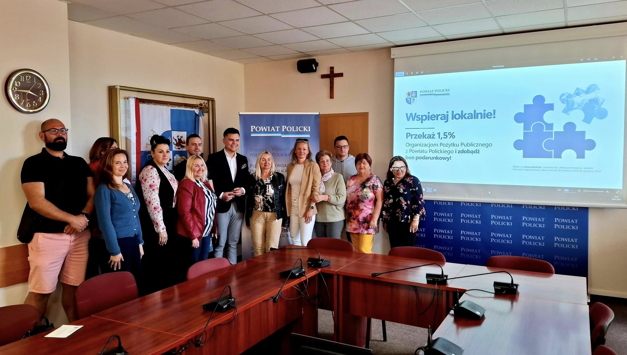 Nagrody dla uczestników akcji „Wspieraj Lokalnie. Przekaż 1,5%”.