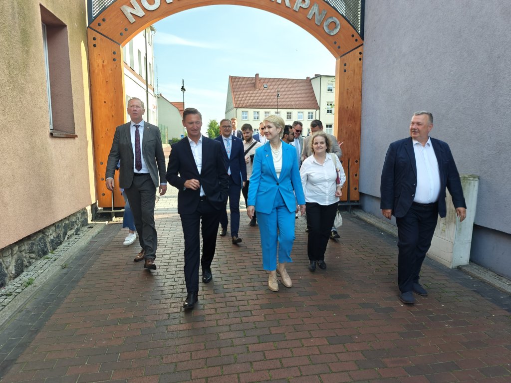 25 lat współpracy Pomorza Zachodniego i Meklemburgii-Pomorza Przedniego – oficjalna wizyta Premier Manueli Schwesig w Powiecie Polickim