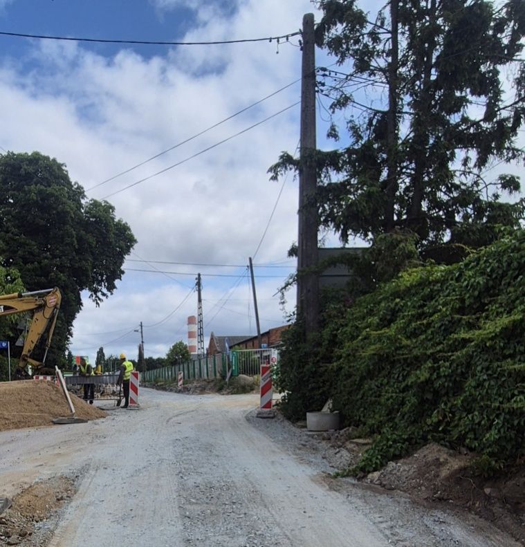 Odkrycie ludzkich szczątków podczas przebudowy drogi w Ustowie