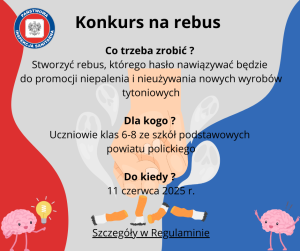 Konkurs z okazji Światowego Dnia bez Tytoniu