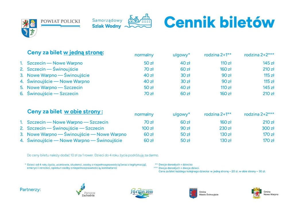 Znamy wstępnie planowany rozkład rejsów tramwaju wodnego