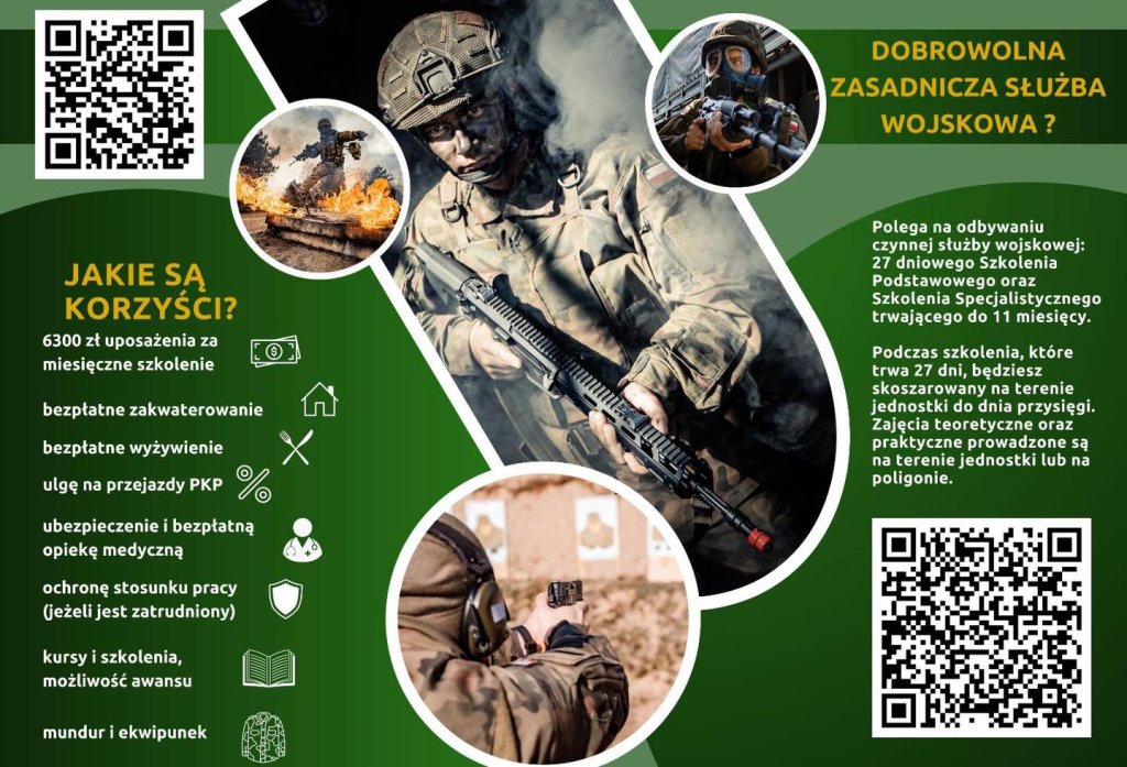 Dobrowolna Zasadnicza Służba Wojskowa – trwa rekrutacja