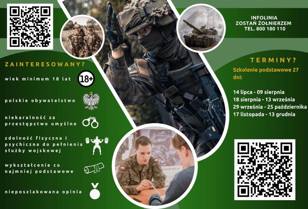 Dobrowolna Zasadnicza Służba Wojskowa – trwa rekrutacja