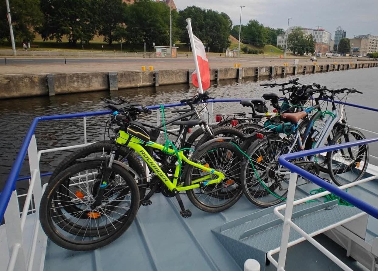 Zamknięta ścieżka rowerowa na trasie Nowe Warpno – Rieth