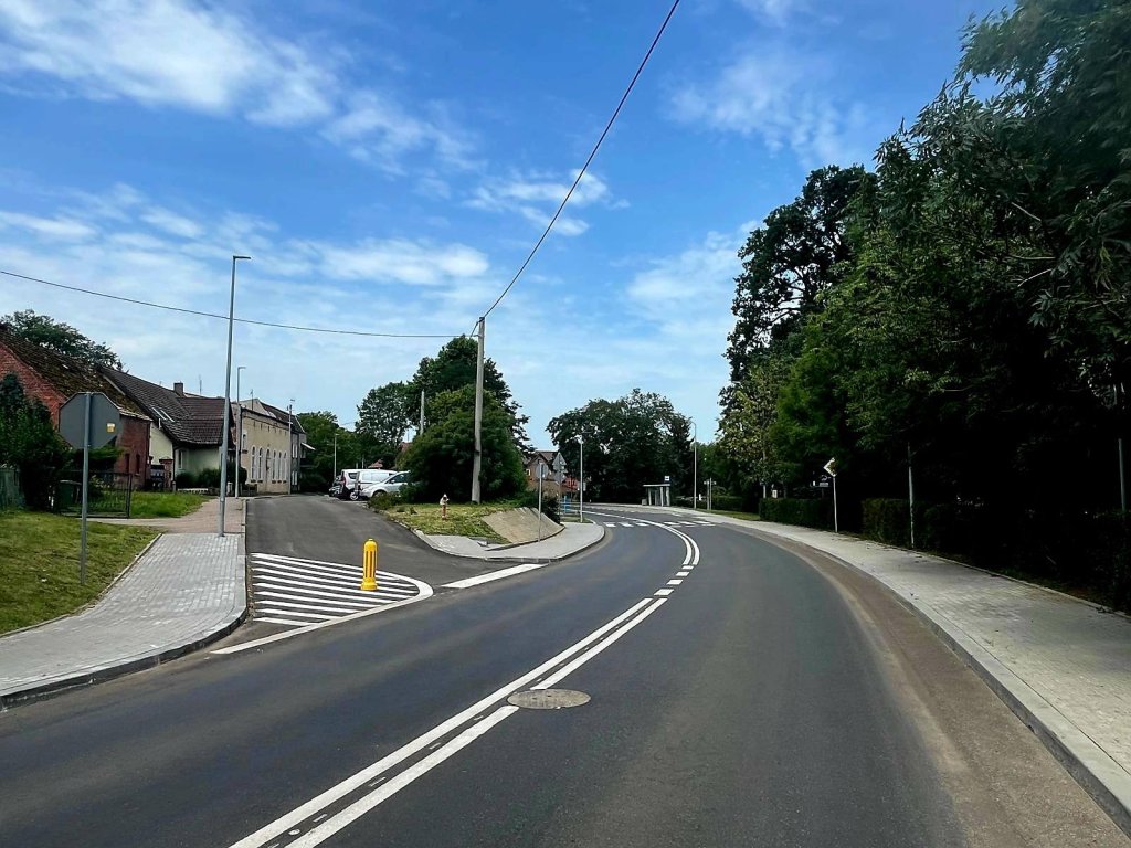 Rozpoczął się odbiór techniczny inwestycji na ul. Cisowej i Nadbrzeżnej w Mścięcinie