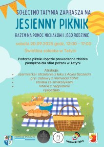 Jesienny Piknik Razem Na Pomoc Michałowi i Jego Rodzinie 