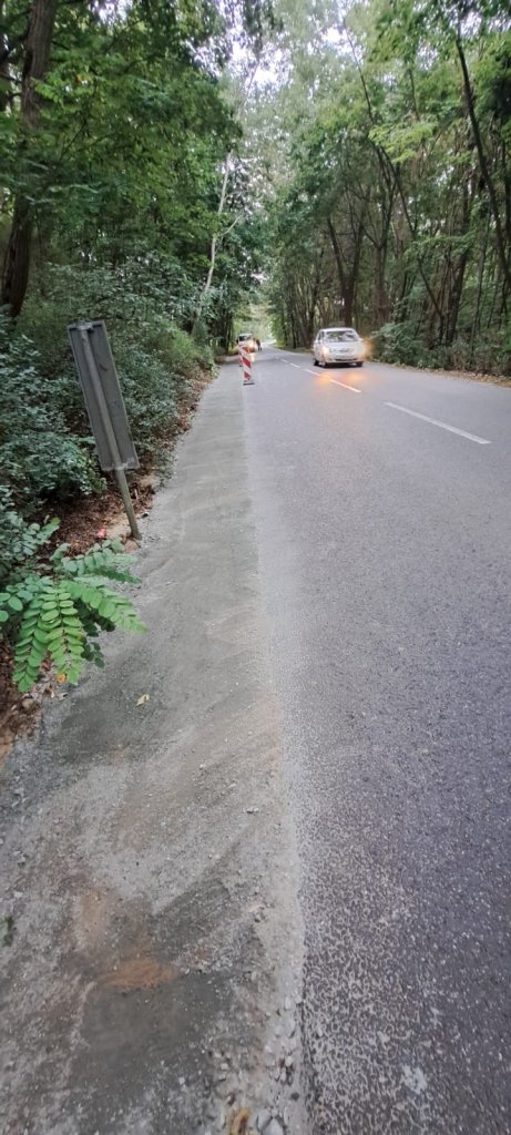 Naprawiliśmy pobocze w Smolęcinie