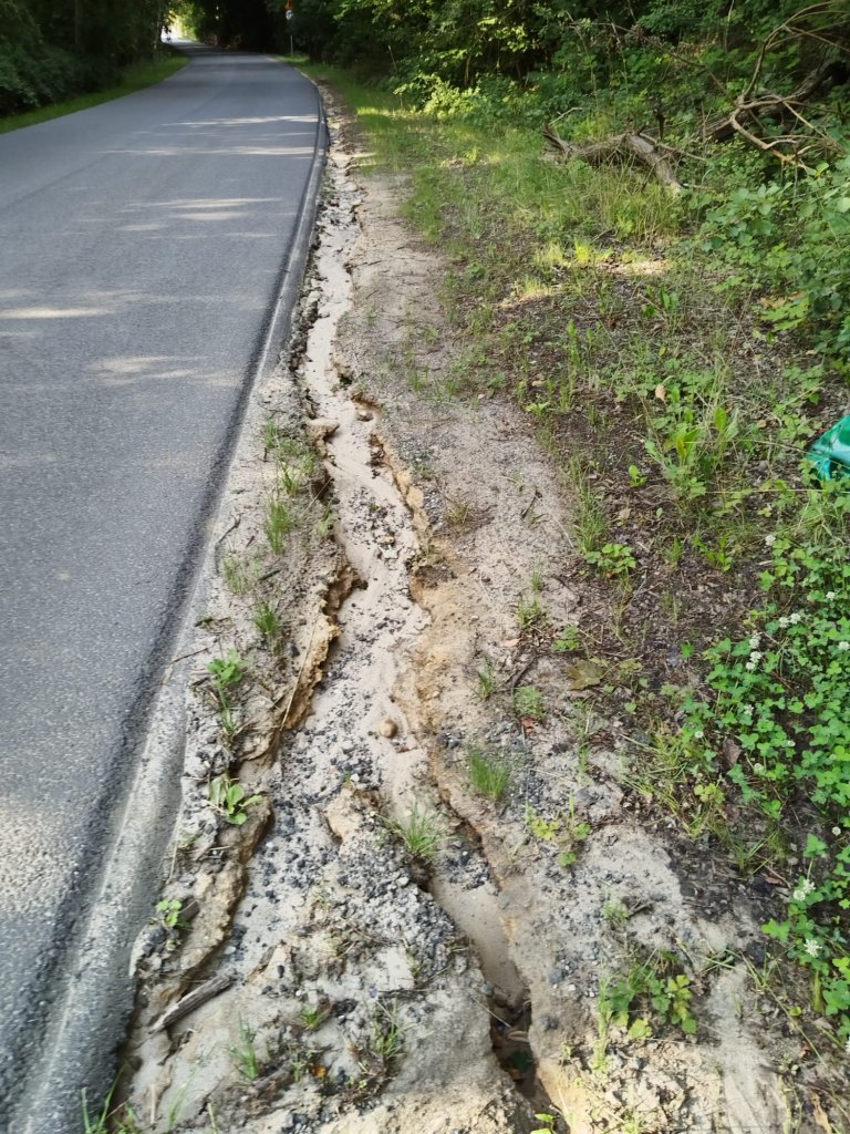 Naprawiliśmy pobocze w Smolęcinie