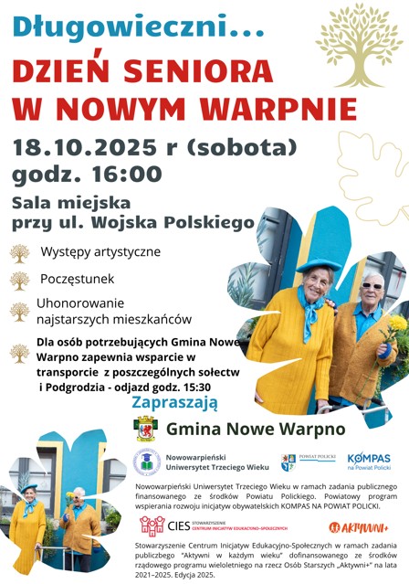 Długowieczni - Dzień Seniora w Nowym Warpnie