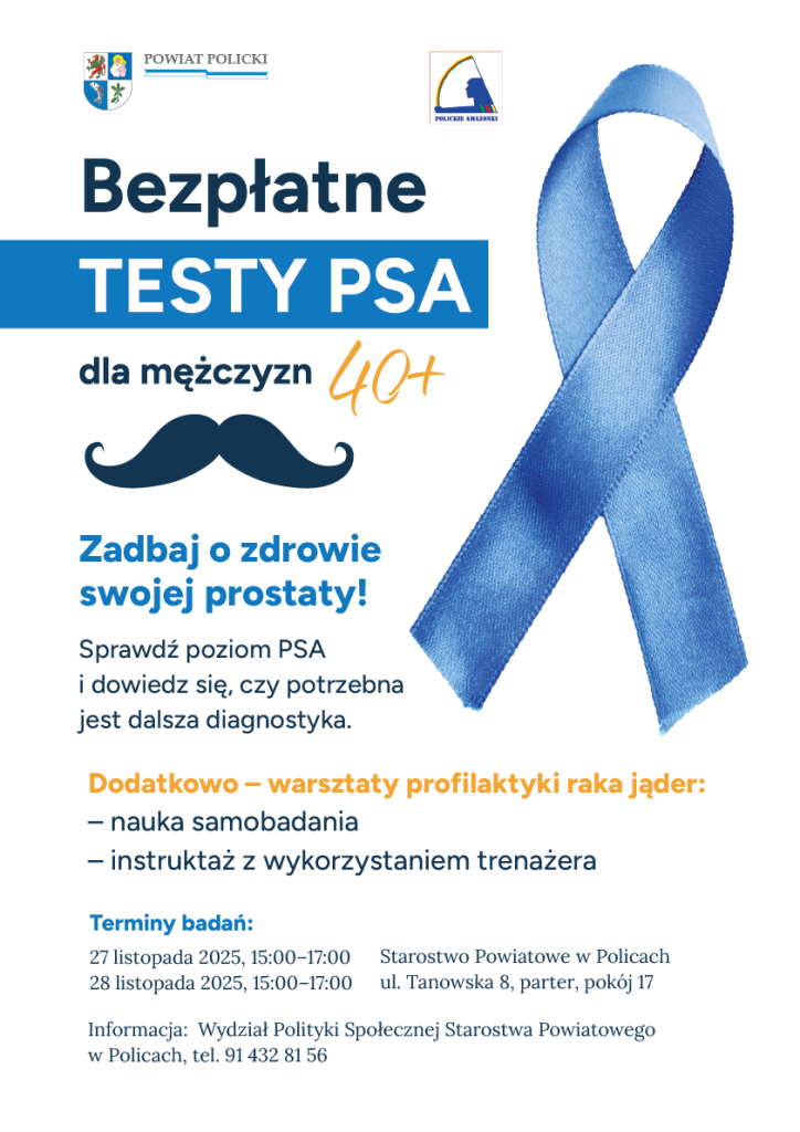 Plakat - testy PSA