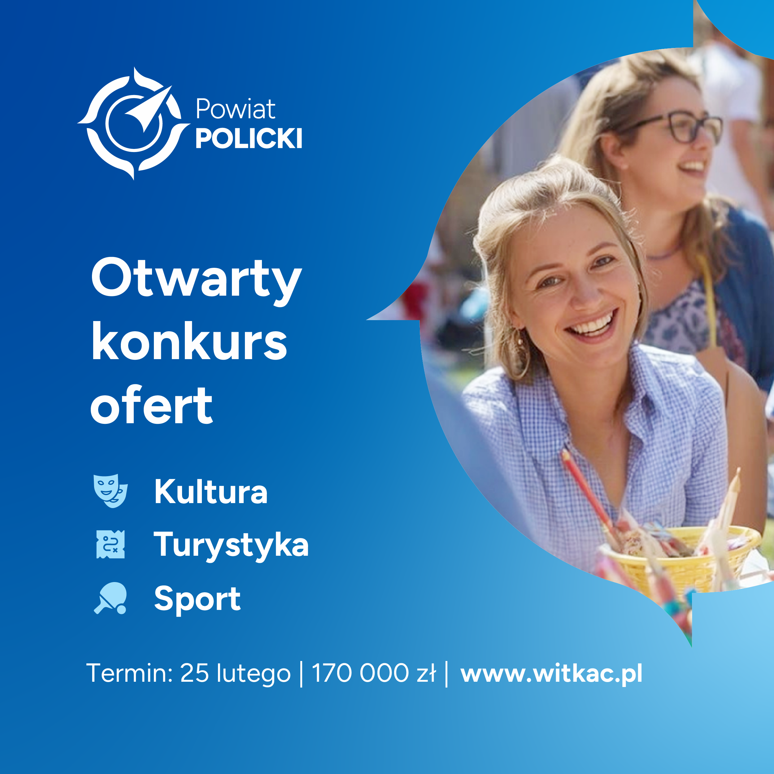 Grafika - ogłoszenie konkursu ofert