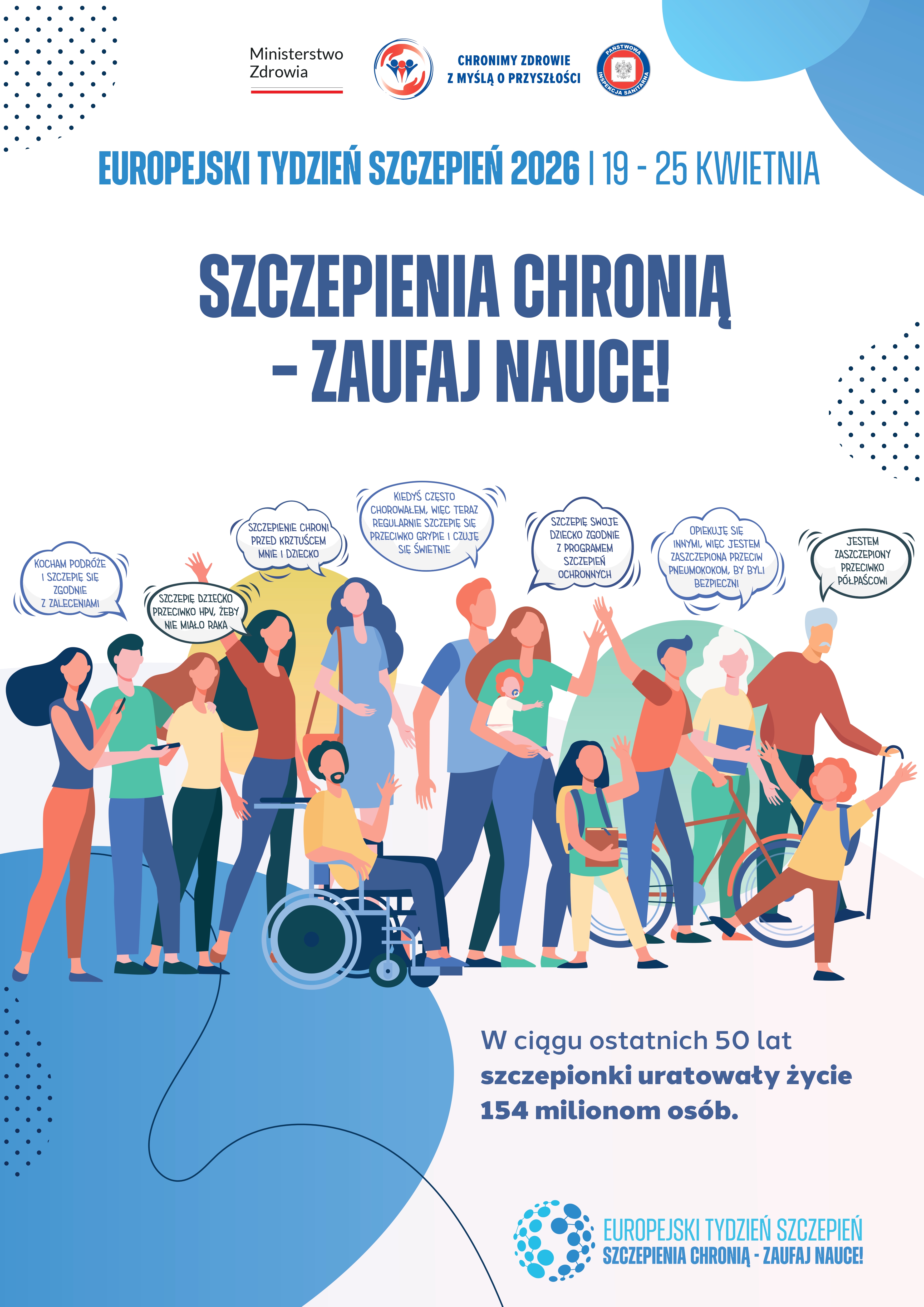 Plakat tydzień szczepień