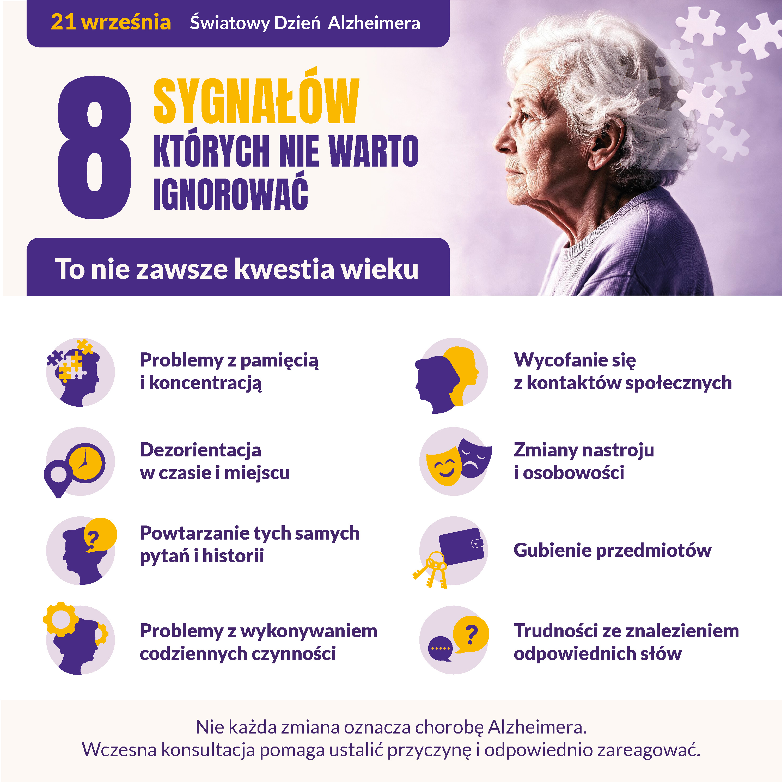 8 sygnałów