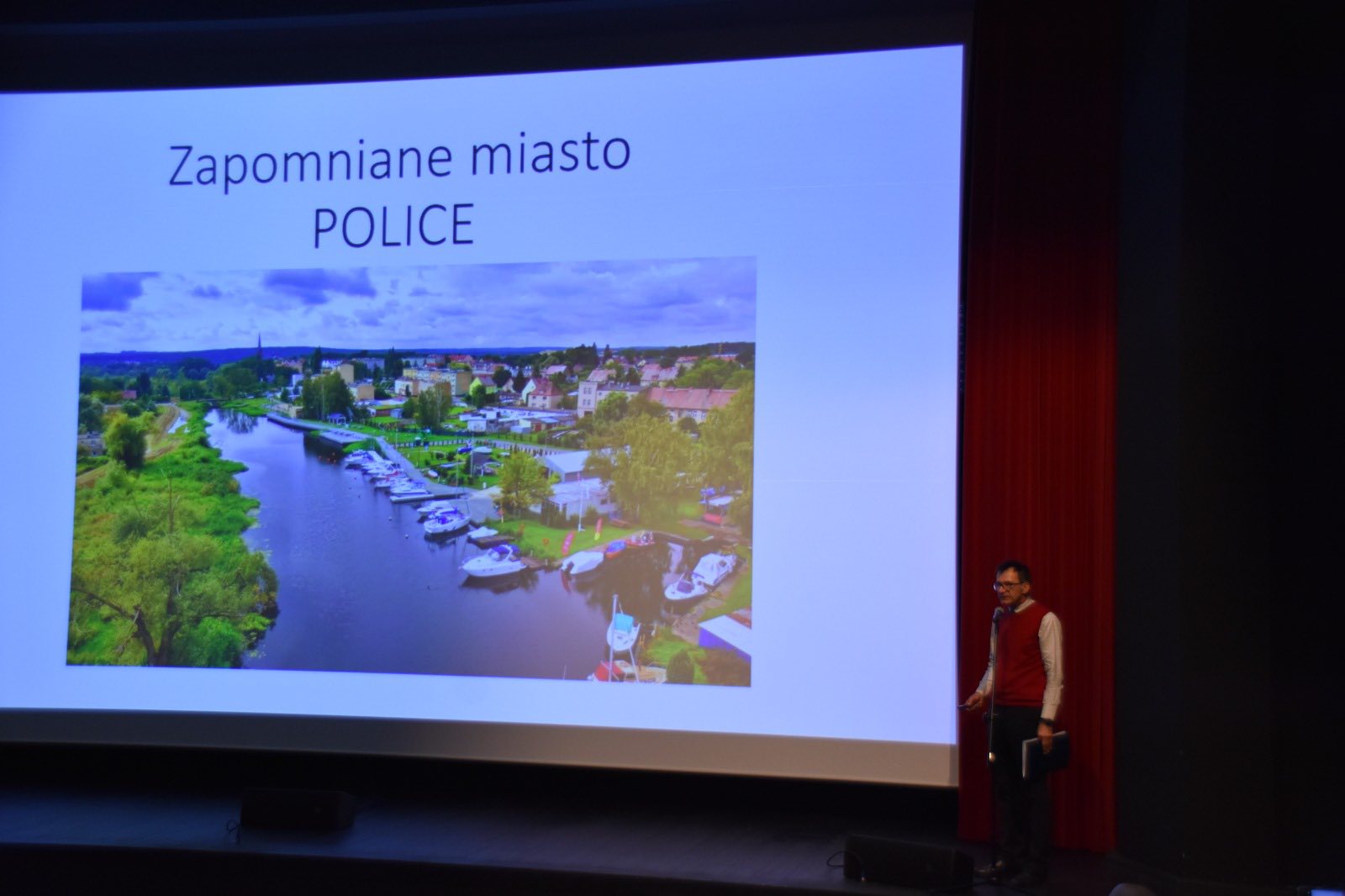 Prezentacja podczas wydarzenia