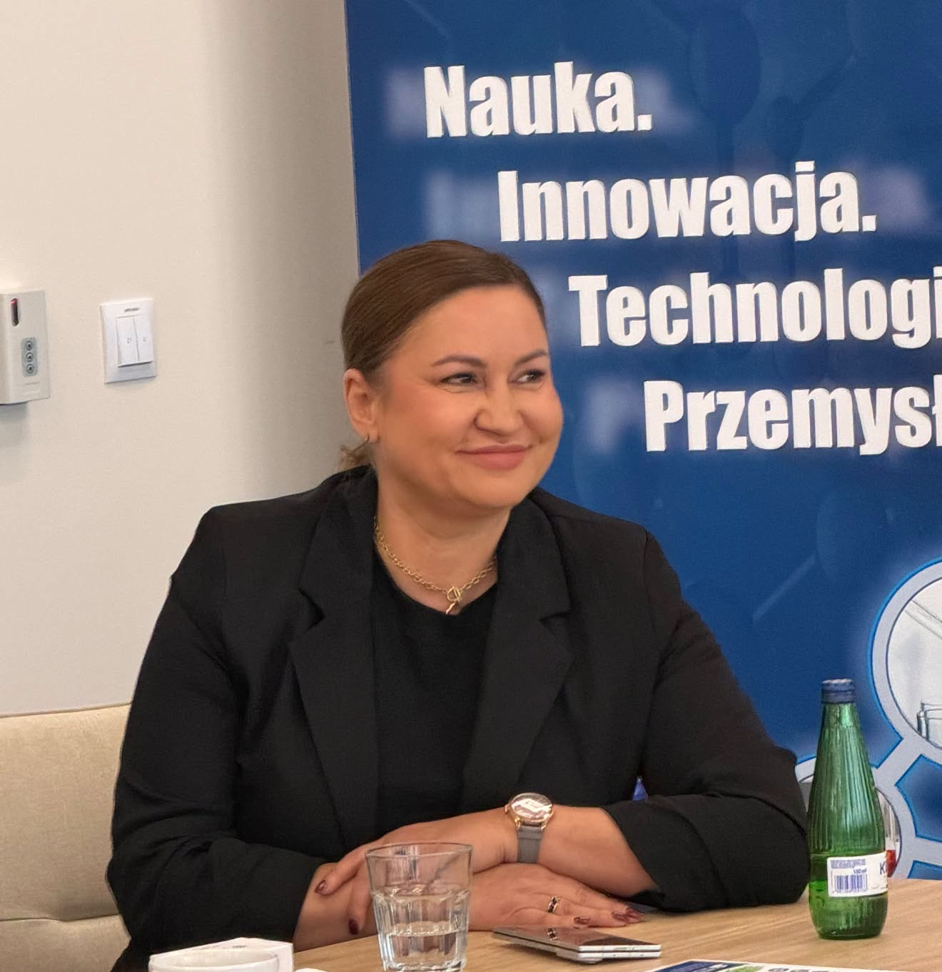 Spotkanie robocze klastrów branżowych w Branżowym Centrum Umiejętności w dziedzinie przemysłu chemicznego w Policach. 