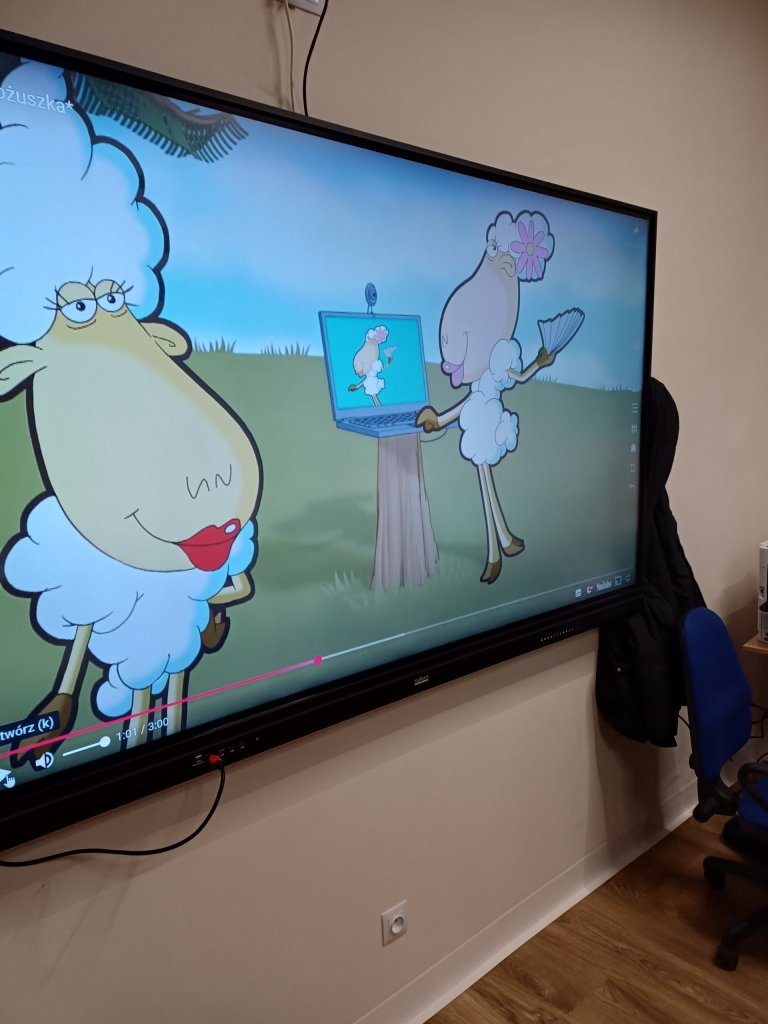 Oglądana przez dzieci bajka