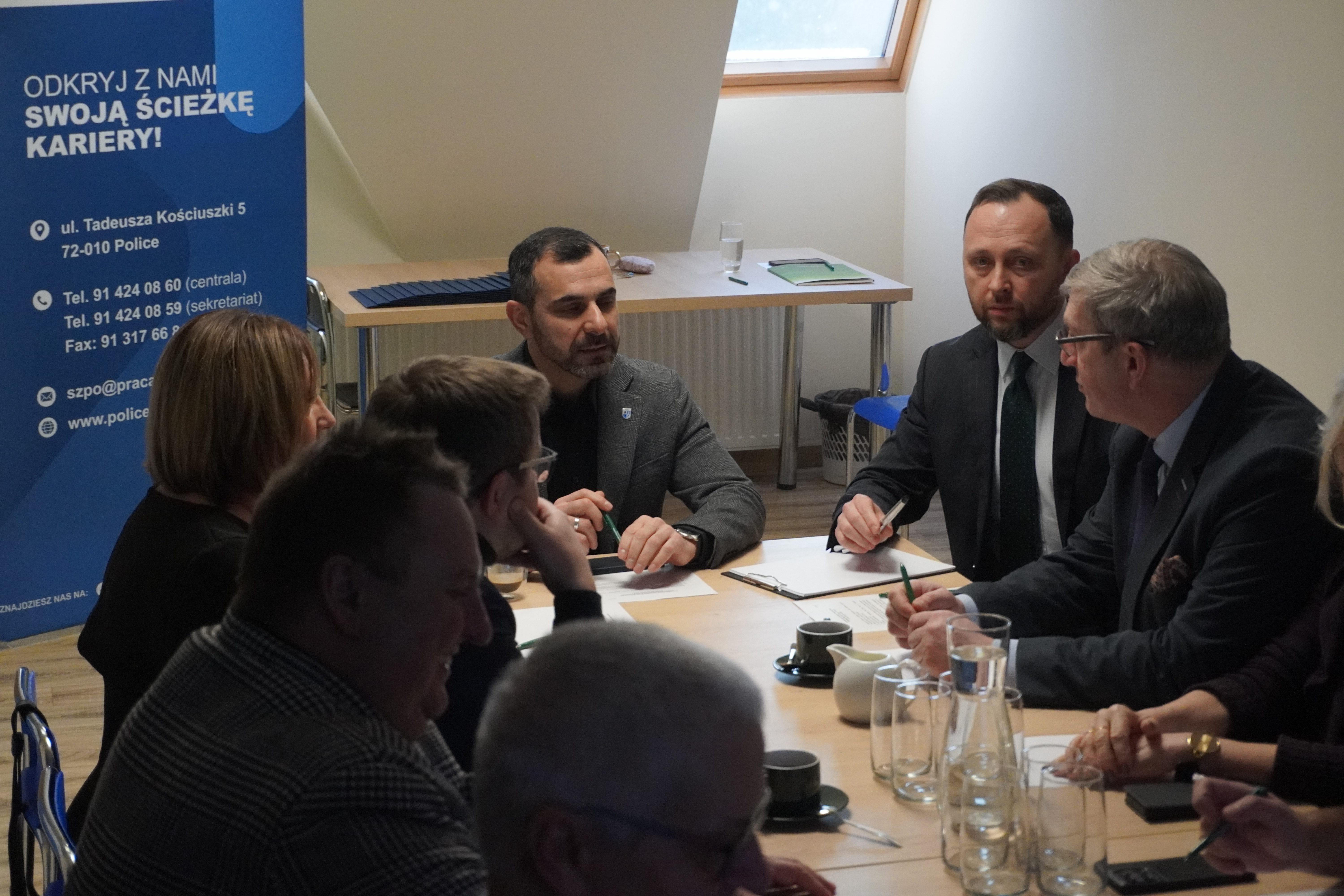 Pierwsze posiedzenie Powiatowej Rady Rynku Pracy w Policach