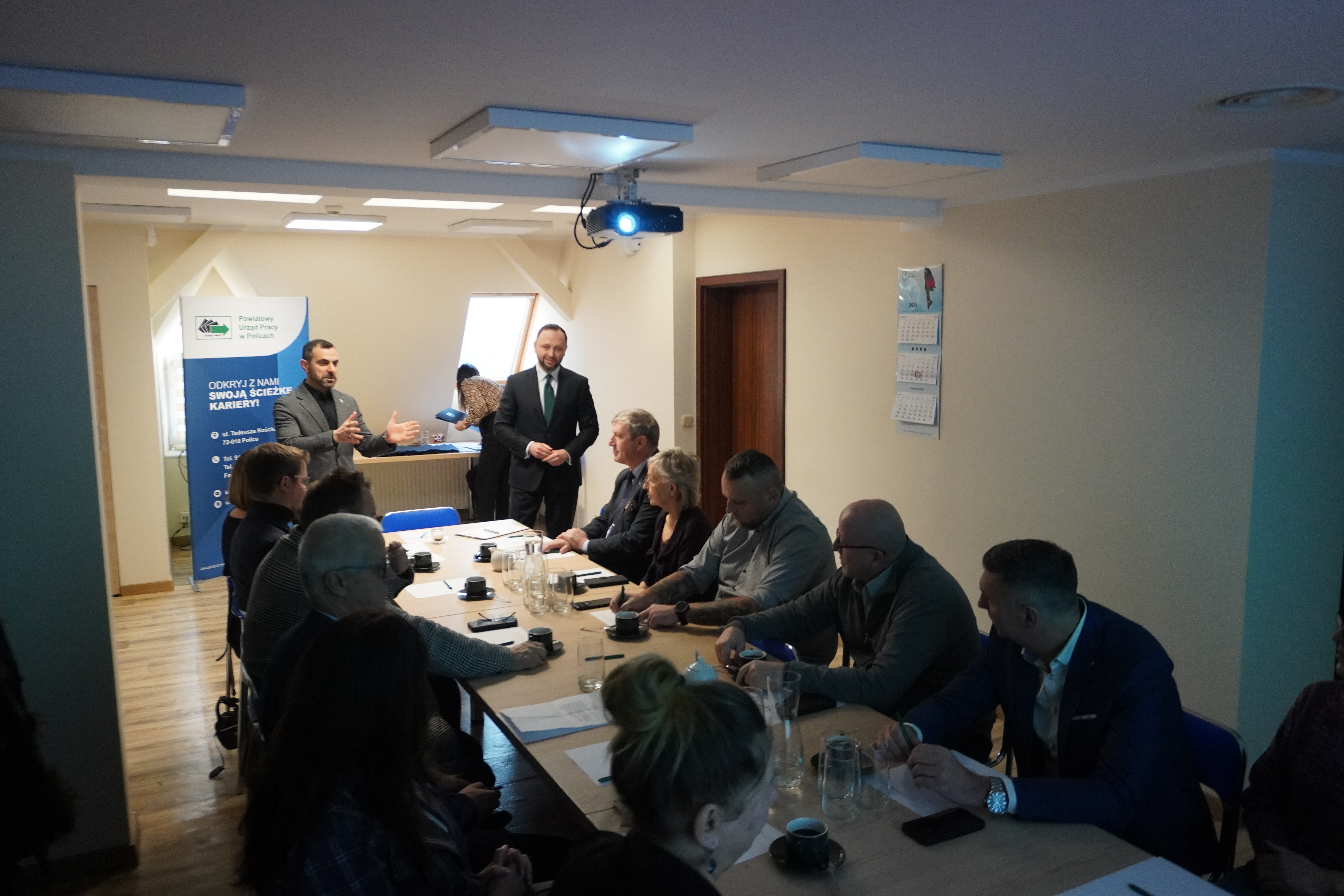 Pierwsze posiedzenie Powiatowej Rady Rynku Pracy w Policach