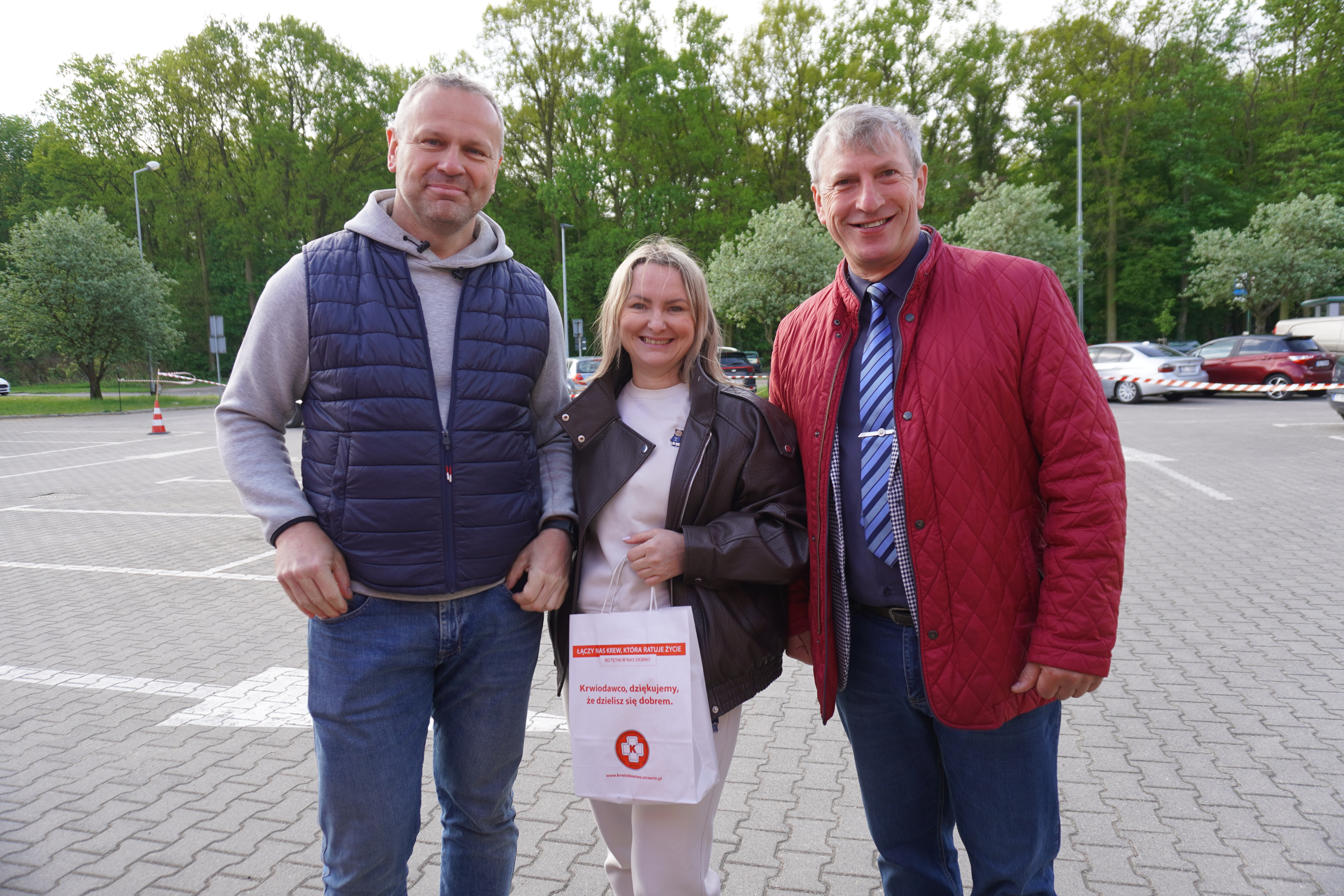 Ambulansowy pobór krwi przy Starostwie Powiatowym w Policach