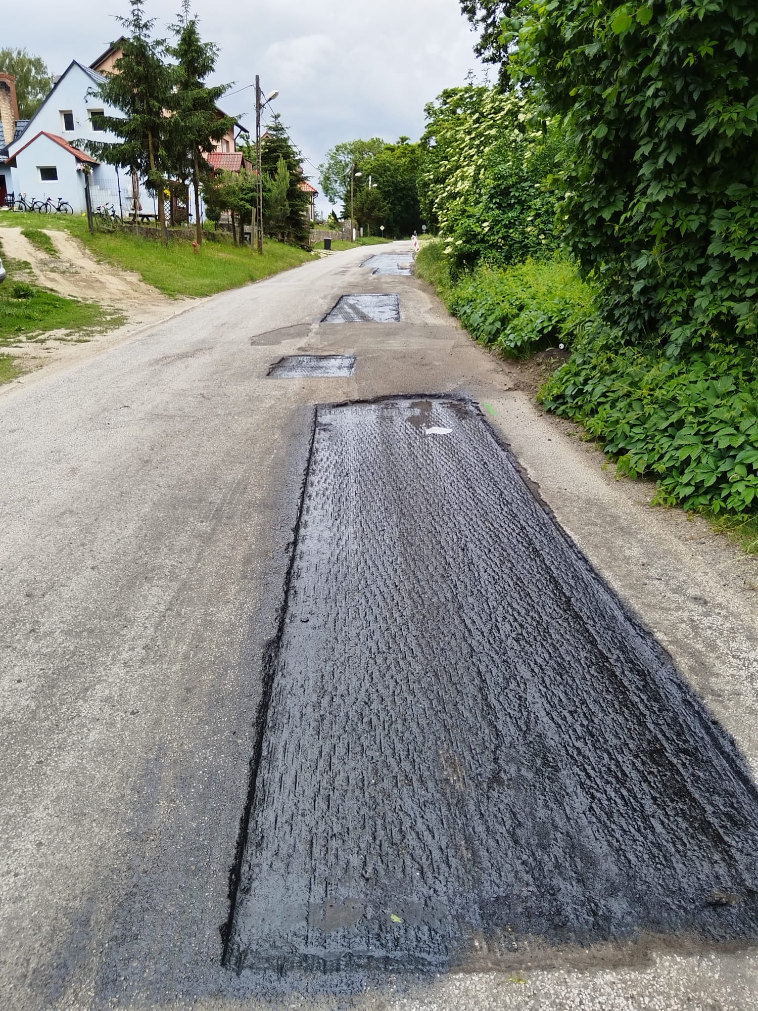 naprawa drogi