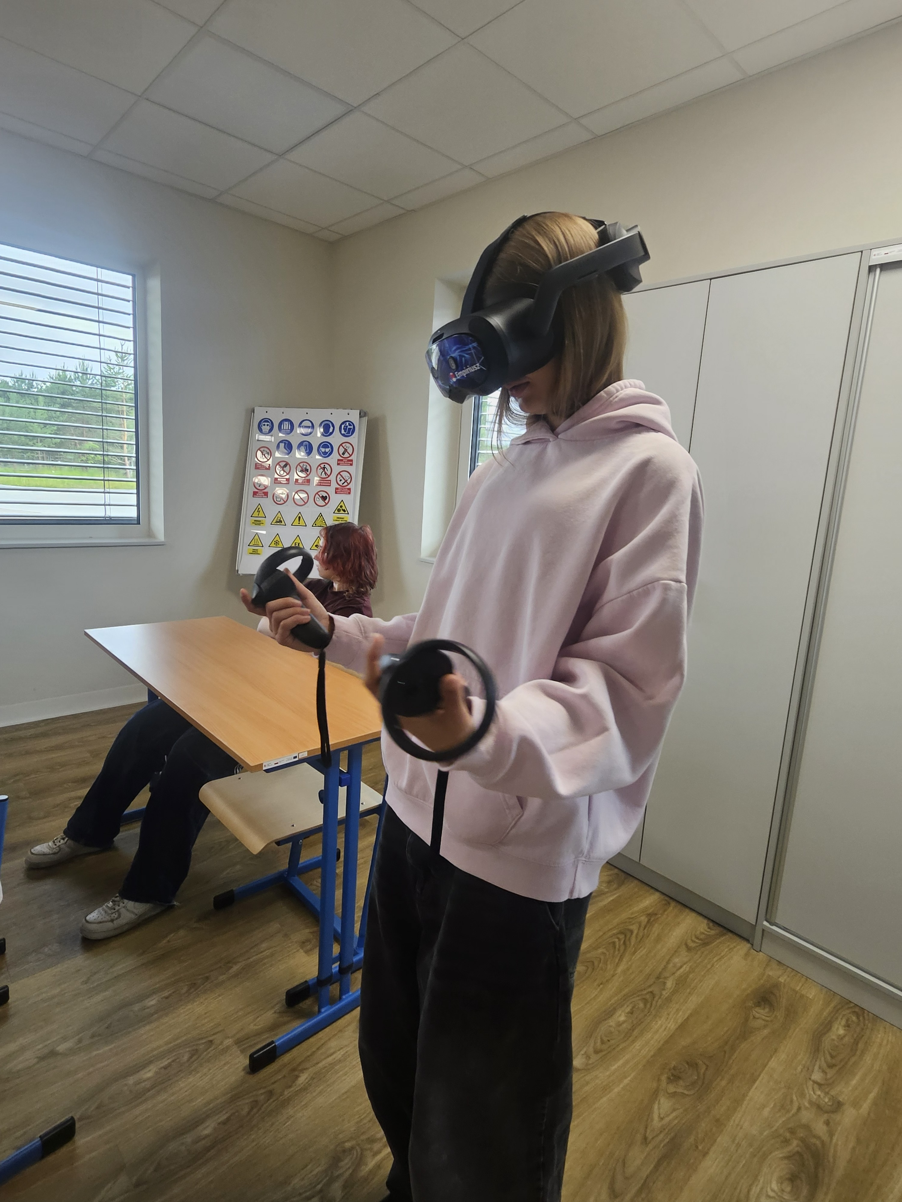 zajęcia z wykorzystaniem gogli VR