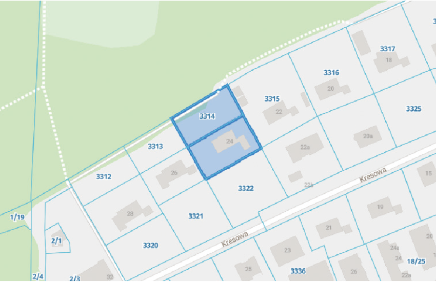 Kresowa - mapa