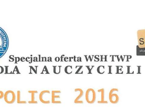 Specjalna oferta studiów podyplomowych dla nauczycieli Polic i okolic