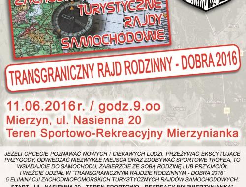 Transgraniczny Rajd Rodzinny - Dobra 2016