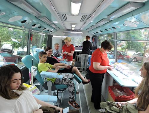 42 osoby oddały krew na Dzień Dziecka