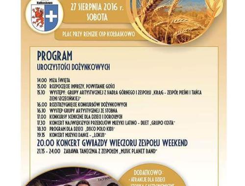 Dożynki Gminne 2016 w Kołbaskowie