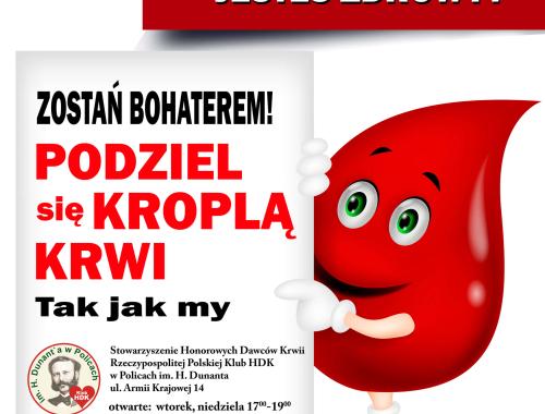 Podziel się kroplą krwi!