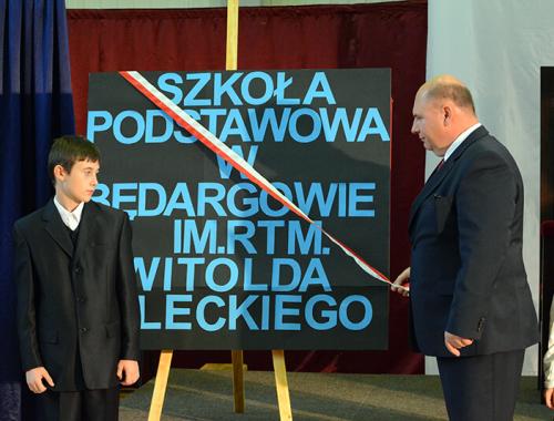 Szkoła w Będargowie nosi imię rotmistrza Pileckiego