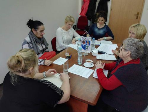 VI posiedzenie Powiatowej Społecznej Rady  do spraw Osób Niepełnosprawnych w Policach