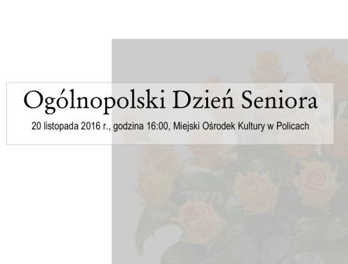 Zaproszenie dla Seniorów