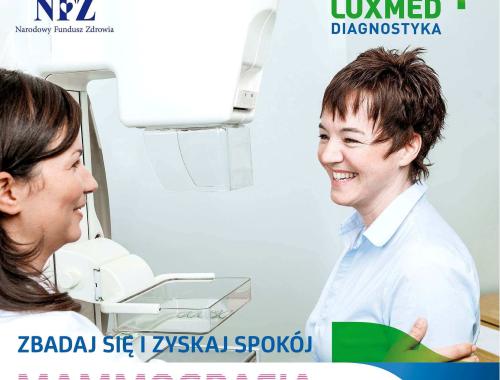 Zrób mammografię na Dzień Kobiet!