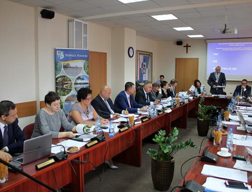 XXX sesja Rady Powiatu w Policach