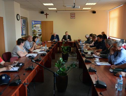 Kolejne posiedzenie Komisji Bezpieczeństwa i Porządku Powiatu Polickiego