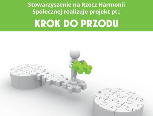 Zapraszamy na zajęcia pn. "Krok do przodu"