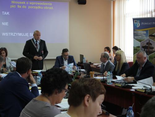 XXXII sesja Rady Powiatu w Policach