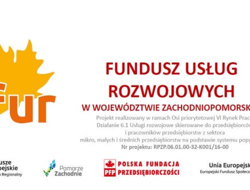 Fundusz Usług Rozwojowych w województwie zachodniopomorskim - rekrutacja rozpoczęta!